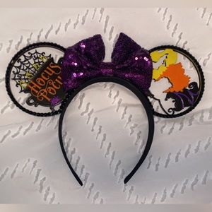 Handmade Etsy hocus pocus Minnie ears